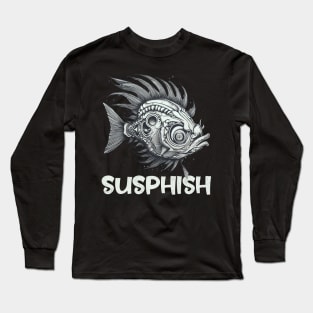 Susphish Sinister Fish Long Sleeve T-Shirt